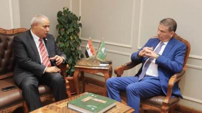 وزير الزراعة يستقبل الممثل الإقليمي للفاو