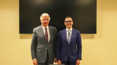 وزير الاستثمار والتجارة يلتقى الرئيس التنفيذي للمؤسسة الدولية الإسلامية