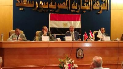 رئيس الهيئة القومية لسلامة الغذاء يقوم بزيارة لمحافظة بور سعيد