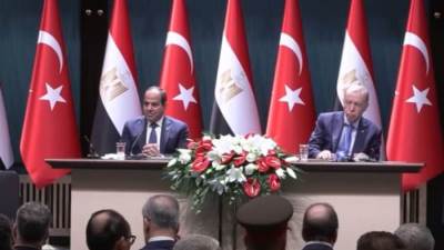 الرئيس السيسي ونظيره التركي يشهدان توقيع عددًا من اتفاقيات التفاهم