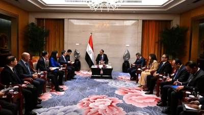 رئيس الوزراء يلتقي رئيس شركة "تشاينا إنرجي"China Energy"