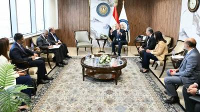 وزير البترول يلتقى الرئيس التنفيذى للمؤسسة الدولية الإسلامية لتمويل التجارة