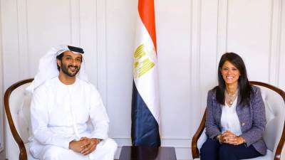 وزيرة التخطيط تستقبل وزير الاقتصاد الإماراتي لمناقشة السياسات الاقتصادية المُحفزة للقطاع الخاص