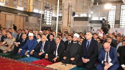 وزير الأوقاف يشارك احتفال محافظة الشرقية بعيدها القومي