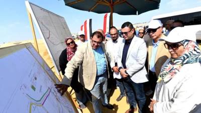 الشربيني يوجه بسرعة تنفيذ الأعمال.. وإنهاء مناطق مكتملة تباعاً.. والمتابعة الدورية للإسراع بمعدلات تنمية تلك المناطق