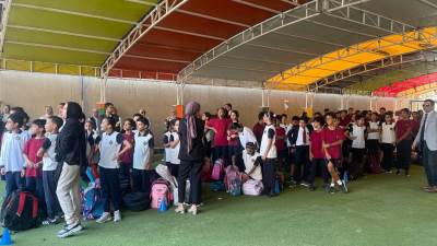 انطلاق العام الدراسى بمدارس النيل المصرية الدولية بالتجمع وسط أجواء مبهجة