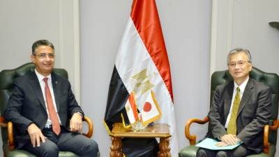 وزير التموين يستقبل سفير اليابان لبحث مجالات التعاون المشتركة