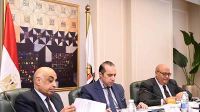 المستشار محمود فوزي يستقبل وزير العدل ورئيس هيئة مستشاري مجلس الوزراء