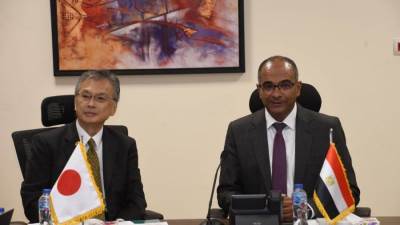 نائب الإسكان يلتقي سفير اليابان لبحث التعاون ورغبة شركات يابانية في الاستثمار بمصر