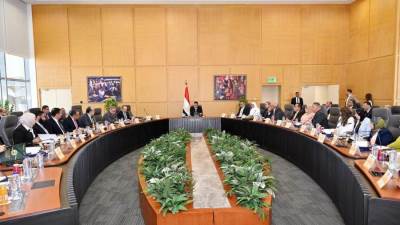 وزير الإسكان يترأس الجمعية العمومية لـ"المقاولون العرب" لاعتماد القوائم المالية لعام 2023/2022 ومشروع موازنة 2025/2024