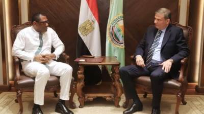 وزير الزراعة يبحث مع سفير سيراليون بالقاهرة آفاق التعاون المشترك بين البلدين الشقيقين 