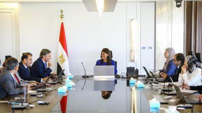 المشاط تبحث مع برنامج الأمم المتحدة الإنمائي UNDP مُختلف ملفات التعاون المشترك