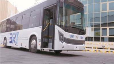 وزارة النقل تستعد لاستلام 100 أتوبيس كهربائى للعمل على الطريق الدائرى
