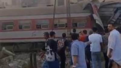 وزيرة التضامن توجه بتقديم الدعم الكامل لمصابي حادث تصادم قطارين بالزقازيق