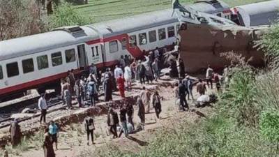 تعرف على تشكيل لجان التحقيق فى واقعة تصادم قطارين بمدينة الزقازيق