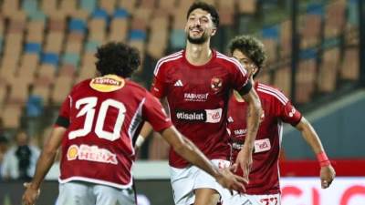 الأهلي يتقدم على جورماهيا بثنائية بالشوط الأول فى دوري الأبطال