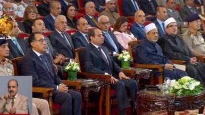 بعد قليل الأوقاف تحتفل بالمولد النبوى والرئيس السيسى يكرم الدكتور شوقى علام