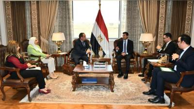 وزير الرياضة يستقبل الممثل المقيم الجديد لمنظمة UNFPA ويبحث آفاق التعاون المستقبلي
