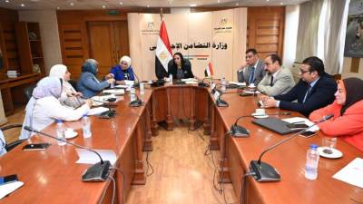 وزيرة التضامن الاجتماعي تلتقي أعضاء من مجلسي النواب والشيوخ