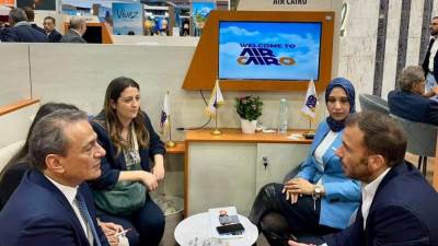 اير كايرو تشارك فى معرض Top Resa بمدينة باريس بفرنسا للترويج للسياحة