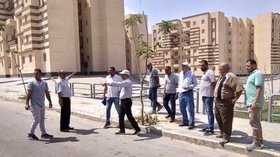 رئيس جهاز "أكتوبر الجديدة" يتفقد وحدات مبادرة "سكن لكل المصريين" بمنطقة غرب المطار