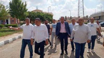 مساعد نائب رئيس هيئة المجتمعات العمرانية يتفقد محطات مياه الشرب بالصالحية الجديدة