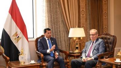 وزير الرياضة يتابع آخر تطورات للمعمل المصرى لمكافحة المنشطات