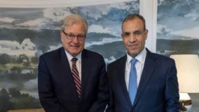 وزير الخارجية يؤكد لمبعوث أمريكى ضرورة إنهاء كافة مظاهر التواجد الأجنبى فى ليبيا