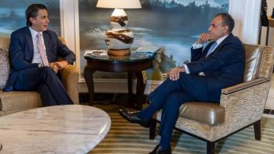 وزير الخارجية يجتمع في واشنطن مع المبعوث الأمريكي للبنان