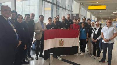 وزير الشباب والرياضة يعقد اجتماعا مع مجلس إدارة الاتحاد الافريقى للرياضة الجامعية