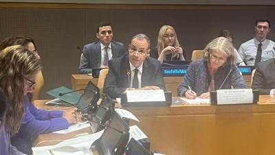 وزير الخارجية والهجرة وشئون المصريين بالخارج يُشارك في حدث جانبي بشأن معالجة أخطار الفساد لحماية تمويل التنمية والعمل المُناخي