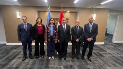 وزير الخارجية يلتقي مع السكرتيرة التنفيذية للجنة الأمم المتحدة الاقتصادية والاجتماعية لغرب آسيا (إسكوا)