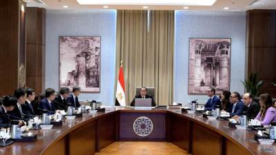 مدبولي: سعيد بوضع  الشركة حجر الأساس للمرحلة الثانية من مجمع "هايير" الصناعي