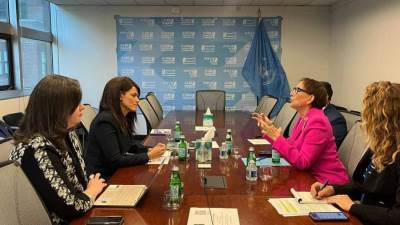 وزيرة التخطيط والتعاون الدولي تُواصل لقاءاتها الثنائية المكثفة خلال فعاليات "قمة المستقبل"