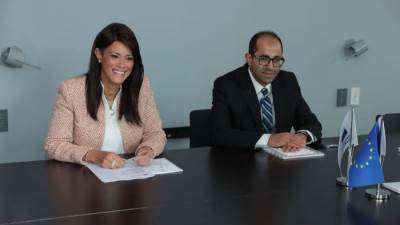 وزيرة التخطيط تبحث مع رئيسة بنك الاستثمار الأوروبي (EIB) آليات تعزيز التعاون المستقبلي