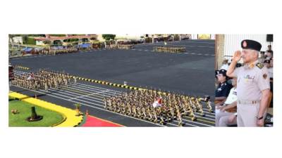 وزير الدفاع يشهد حفل تخرج الدفعة 166 من كلية الضباط الاحتياط