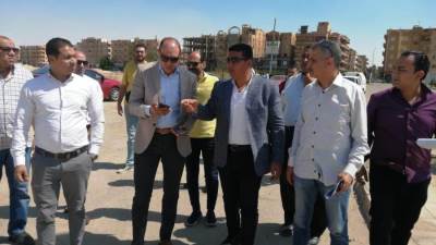 تسليم قطعة أرض بنشاط خدمي إداري لشركة مصر الوسطى للغزل والنسيج ببني سويف الجديدة