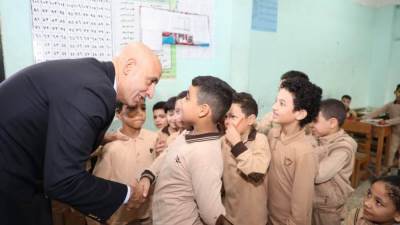 وزير التعليم ومحافظ كفر الشيخ يتفقدان مدرستي "علي عبد الشكور"و"على عبد الشكور الرسمية للغات"