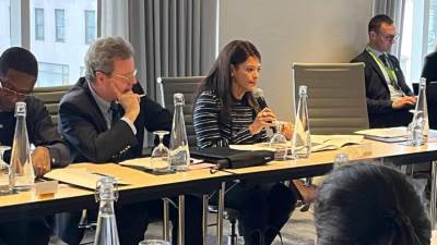 "المشاط" تُشارك في فعالية رفيعة المستوى حول مبادرة «بريدجتاون» لإصلاح الهيكل المالي العالمي