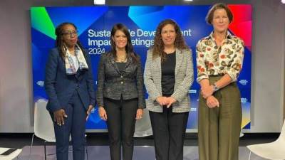 "المشاط" تُشارك في «اجتماعات تأثير التنمية المستدامة» للمنتدى الاقتصادي العالمي