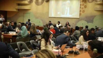 وزيرة التضامن الاجتماعي تشارك في جلسة جانبية رفيعة المستوى حول "تعزيز وحماية حقوق الإنسان للنساء والأطفال في حالات النزاع وما بعد النزاع"