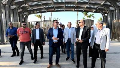 وزير الإسكان يتفقد اللمسات النهائية للأعمال بآخر قطاعات الحدائق المركزية "كابيتال بارك" بالعاصمة الإدارية الجديدة