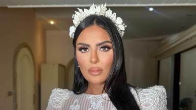 الصور الأولى من تجهيزات هاجر الشرنوبي للاحتفال بزفافها