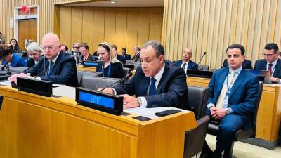 وزير الخارجية والهجرة يشارك في اجتماع وزاري لدعم وكالة الأمم المتحدة لإغاثة وتشغيل اللاجئين الفلسطينيين (الأونروا)