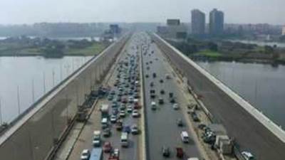 محافظة الجيزة: بدء أعمال غلق الدائرى القادم من المنيب اتجاه وصلة المريوطية