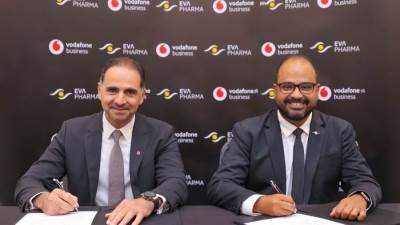 ڤودافون بيزنس وإيفا فارما تبرمان شراكة لتوفير حلول ذكية للرعاية الصحية