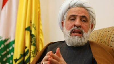 نعيم قاسم ينفي ما أعلنته إسرائيل عن مقتل 20 بالإجماع الذي استهدف نصر الله