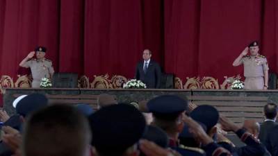 الرئيس السيسي: حماية الأمن القومي عملية مستمرة بلا كلل أو ملل