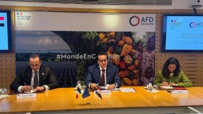 الصحة والسكان يلتقي الرئيس التنفيذي للوكالة الفرنسية للتنمية لبحث سبل التعاون المشترك في القطاع الصحي