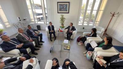 وزير الاستثمار والتجارة الخارجية يلتقي عدد من المؤسسات والشركات الفرنسية الراغبة في التعاون الاقتصادي مع مصر 